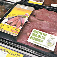 有澳洲食品加工商打算「攻港」，在港發售不同種類的袋鼠肉。（互聯網圖片）