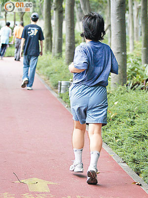 研究指變速步行，有效改善血糖水平。（資料圖片）