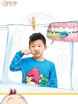 港大牙醫學院推出流動應用程式教小朋友刷牙。
