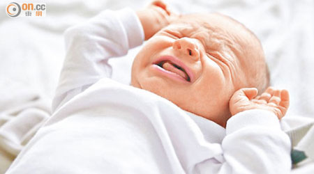早產嬰兒哭聲音頻太尖或與迷走神經不成熟有關。（資料圖片）