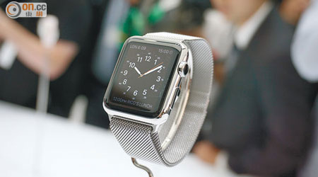 Apple Watch的Digital Crown轉輪可用於縮放畫面。