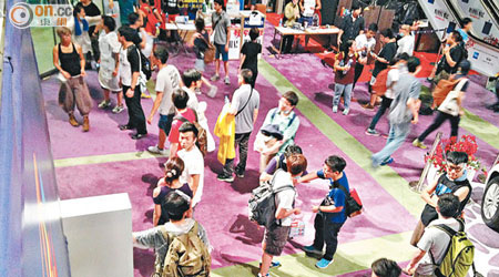 灣仔的香港演藝學院變成示威者臨時收容所及休息室。（陳嘉裕攝）
