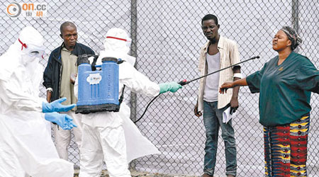 伊波拉病毒疫情肆虐西非多個國家。