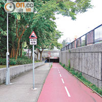 大埔工業邨汀角路的單車徑應擴闊。
