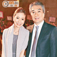 高信金融集團主席藍國慶（右）熱衷於慈善事業，鼎力支持太太王雲仙（左）來年加入博愛醫院董事局大家庭。