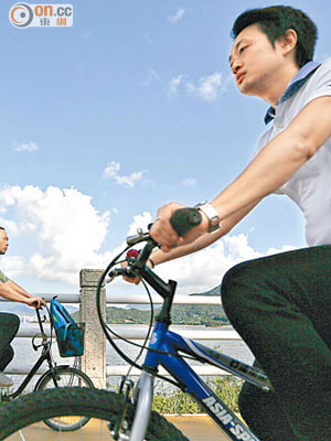 研究發現有踩單車習慣的人士，年老時的心肺機能不比壯年人士遜色。