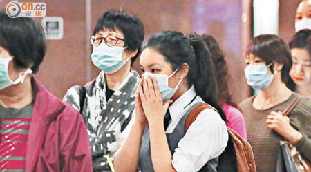 冬季流感短短兩個半月已殺四百人，市民不可掉以輕心。（黃永俊攝）