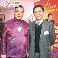 飲食業生意難做，胡珠（左）與香港餐務管理協會會長潘權輝各出奇謀殺出新血路。
