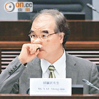 運輸及房屋局副局長邱誠武被議員質疑有包庇港鐵之嫌。