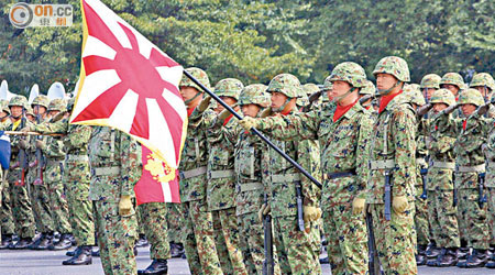 日本自衞隊近年擴大海外活動。（資料圖片）