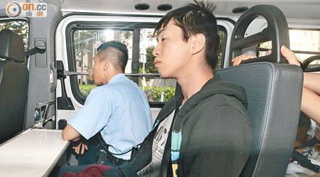 涉案青年楊偉德被控一項強姦罪。
