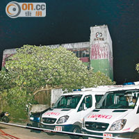 警方於今晨仍封鎖西貢舊亞視廠房。