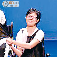 孫嘉怡曾參加輪椅舞表演。