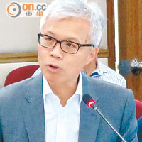 吳志華兩度重申署方是尖沙咀海濱「大地主」。