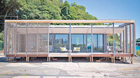 美國有大學生設計出可持續且設計彈性的房子「Sure House」。（互聯網圖片）