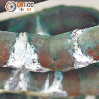 總承建商認同對焊料監管不夠嚴格。<br>（資料圖片）