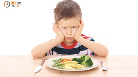兒童自幼慣吃不同味道蔬菜，長大後不會因蔬菜偏苦而抗拒。（資料圖片）