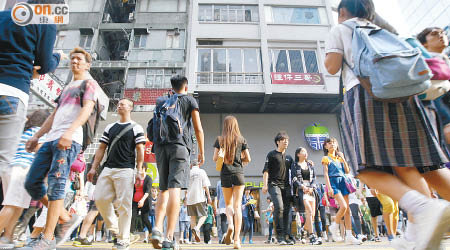 中文大學定期調查發現，港人的生活質素十三年來無改善。（蘇文傑攝）