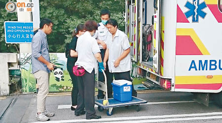 瑪麗醫院男病人遺愛人間，其中一個腎臟昨送往伊利沙伯醫院，準備移植給一名腎病病人。