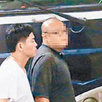 沈姓男子與案中主犯蔡文力（左）相熟，因此遭警方傳召助查。（資料圖片）