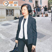 馮宜萱昨料今日會被各持份者代表律師盤問。