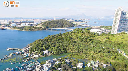 東涌發展新市鎮將帶來空氣及噪音的影響。（資料圖片）