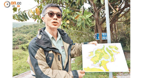 劉惠寧說《城市規劃條例》未能保護私人土地不受破壞。