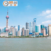 上海的競爭力繼續在全國排名第一，已是連續三年壓住香港。