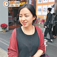 旅客胡小姐指下次會選擇到日本及韓國過聖誕，未必會再來港。