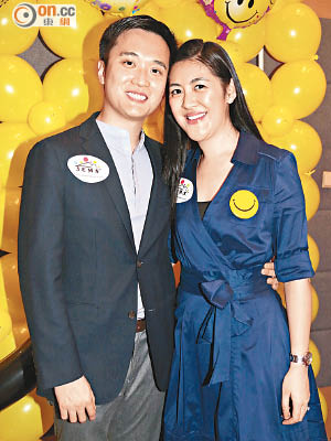 劉仲恒（左）將與太太馬露明（右）於曼谷跨年Babymoon。（資料圖片）