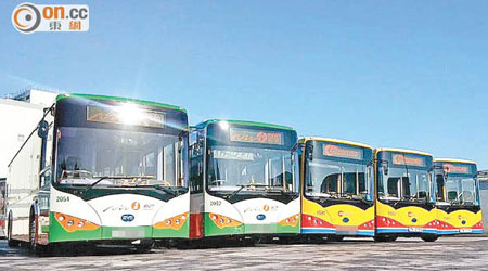 城巴、新巴五部比亞迪電動巴士已復駛重新載客。（資料圖片）