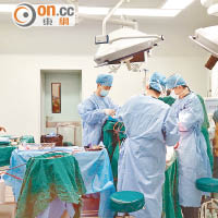十種打包收費手術包括微創膽囊切除。