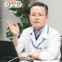 梁永昌指婦產科學院的指引都屬臨時性質，需要不斷更新。