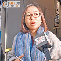 尖沙咀 沈小姐：「愈來愈多南亞人士聚集，逛街擔心治安問題。」