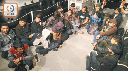 不少南亞人蛇闖港後即提聲請做難民。（資料圖片）