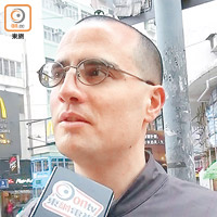 遊客Say No<BR>Ezequiel（阿根廷）：「不知道有東區旅遊徑介紹景點，逛一逛後將乘電車離開。」