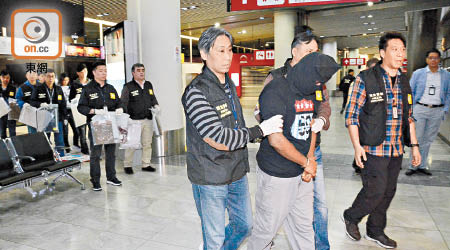 涉案馬來西亞籍男子被司警拘捕。