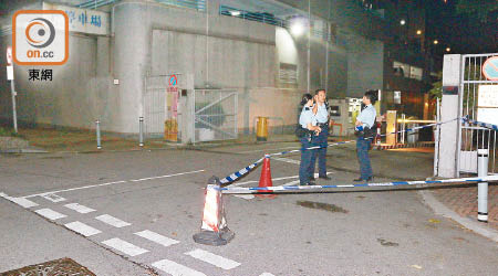 警員在場調查。（麥少峰攝）