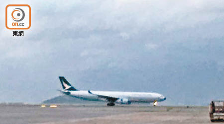 國泰航空又有航機發生事故。（資料圖片）