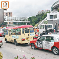 漆咸道北是本港塞車黑點。