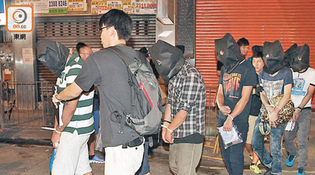 警方冚「毒品飯堂」拘捕多名南亞漢。