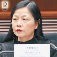 李寶蘭被取消署任廉署執行處首長，有指與ＵＧＬ案有關。（資料圖片）