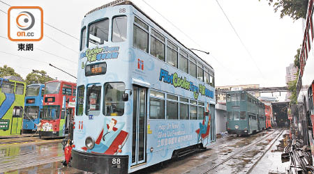 電車公司指乘客對冷氣電車反應正面。（資料圖片）