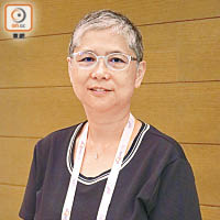 顏婉嫦建議港府免費為全港小六女童接種HPV疫苗。（鍾君容攝）