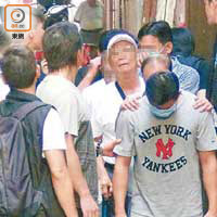 香港仔<BR>賭檔九名男女被捕。（李國健攝）