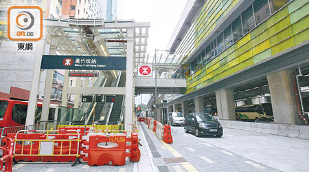 港鐵南港島線主要基建工程超支增至二點九億元。（資料圖片）