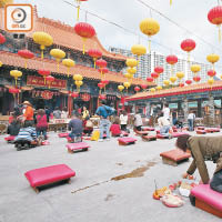 黃大仙祠是黃大仙區內的重點旅遊景點。（資料圖片）