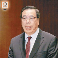 梁君彥表示最遲在下周二前刊憲宣告議席出缺。