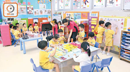 調查發現逾七成幼稚園認為免費幼教未能改善營運情況。（資料圖片）