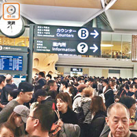 札幌<br>札幌新千歲機場滯留高峰期最少有六千旅客度宿。（資料圖片）